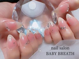 持ち込み☆春チークネイル