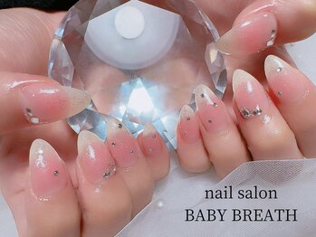 持ち込み☆春チークネイル