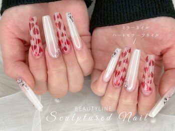 ビューティーライン 横浜店(BEAUTY LINE)/スカルプ持込120分(アート6本)