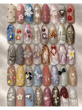 ミ シュエット(Me Chouette)/アート2本&2カラーコース6000円