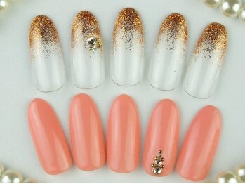 ワンカラー&ラメグラ ¥3850