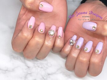 アン ジョーヌドラゴ/【自爪ネイル】パステルネイル