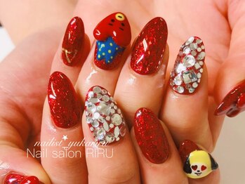 リル(RIRU)/痛ネイル/キャラクターネイル