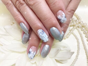 ウィズ フェリーク/ブルーフラワーネイル