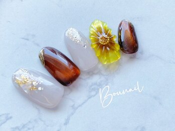 ボネール(nail ＆ eyelash Bounail)/向日葵　ヒマワリ　マグネット