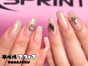 ネイルマフィア 原宿(NAIL MAFIA)/オーロラ/ベージュ/パーツ