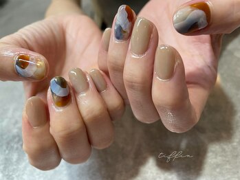 ネイルサロン ティフィン(tiffin)/~奥行きインクニュアンス~