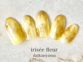 ニュアンスネイル☆イエロー