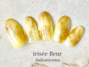 イリゼフルール 代官山店(irisee fleur)/ニュアンスネイル☆イエロー