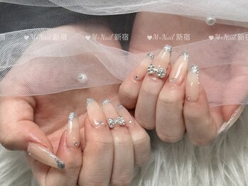 エムプラスネイル 新宿(M+Nail)/長さだし★ガラスマグネット