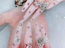 シーアンドビーネイル(C&B Nail)/長さだし持ち込みデザイン