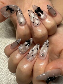 nail salon LibeiL【4/1 OPEN(予定)】の写真/【爪のお悩み解消◎】折れた・切りすぎた爪もお任せ!長さ出しで理想のフォルム&美しい指先を叶えます♪