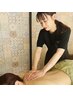 背中、肩甲骨、腕マッサージ
