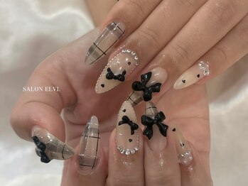 サロン エルヴィー(SALON ELVI.)の写真/【大元駅・岡山駅から車で約10分】こだわりのデザインを叶える！シンプル綺麗めや韓国系まで幅広く対応♪