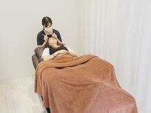 アイラッシュサロン ブラン 近鉄八尾店(Eyelash Salon Blanc)/ふかふかのリクライニングチェア