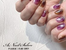 エーネイルサロン プラーカ本店(A-Nail Salon)/　ふんわりニュアンス
