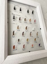 チェミール(CHEMIR)/毛質見本です(*^▽^*)