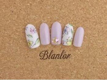 ブランロール 中目黒店(Blanl'or)/手書きお花アート