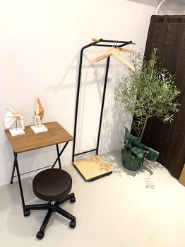 本町中央整体院/カウンセリング用紙記入スペース