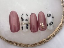 ネイルサロンフォーユー(for u)/レオパードネイル¥5980