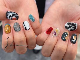 個性派ネイル
