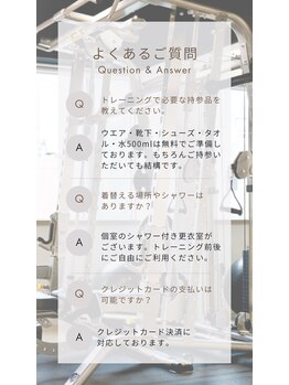 ドレンチワークス(drenchworks)/Q&A:3