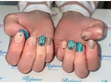 リジュベ(Rejuve)/オーシャンブルーの海ネイル★