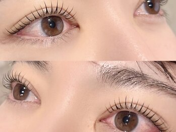 ザ ビー(THE_B)の写真/【レディース／メンズ大歓迎】垢抜けイマドキfaceへ☆まつげ・眉毛の好感度◎なオトナ目元に！