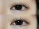 髪化粧アイラッシュ(髪化粧eyelash)の写真