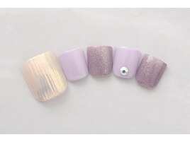 6000円　フットネイル