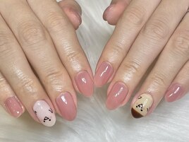 キャラクターネイル¥7000