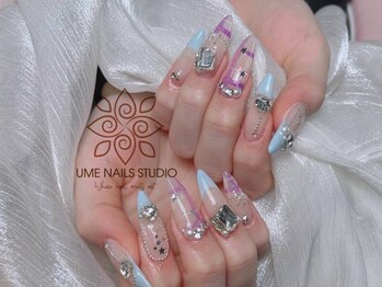 ウメネイルスタジオ(UME NAIL STUDIO)/* 長 さだしやり放題×つけ放題