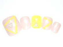 ワンネイル(ONE NAIL)/＃ニュアンス＃フットネイル