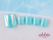 ネイルサロン アビー グランデュオ蒲田店(abbie)/ブルーフィルム◇￥9944