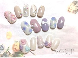 ロマンチックネイル