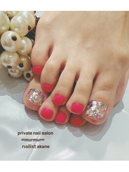 プライベート ネイルサロン マーマ(murmur)/シェル埋め尽くしネイル