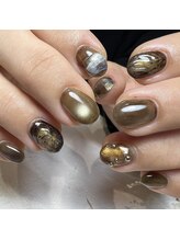 シャルムネイル(charme nail)/トレンド6本アート