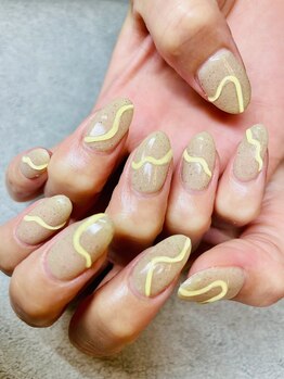 #フィルイン#ニュアンス#ネイル