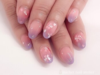 ミケ/桜ネイル 定額ロイヤルコース