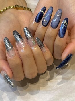 手描きアートが得意なサロン