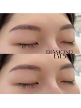 ダイヤモンドアイズ 調布店(DIAMOND EYES)/眉ワックス　ストレートアーチ眉