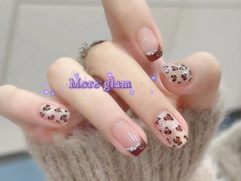 モアグラム 池袋東口店(More Glam)/ヒョウ柄/レオパード/秋冬ネイル