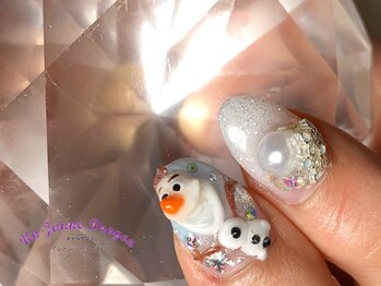 アン ジョーヌドラゴ/【自爪ネイル】キャラクター3D