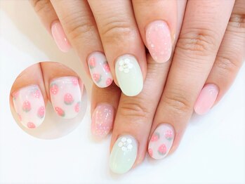 ネイルコレクション ピンク(Nail Collection Pink)/ジェル定額￥７９９０★ミニ苺