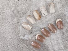 アイミーモア 国立店(aimer more)/ハートホロ/ニュアンスネイル