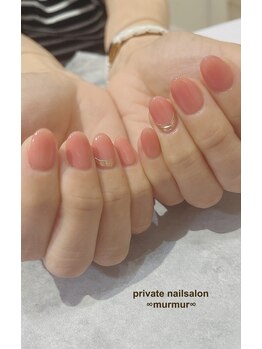 プライベート ネイルサロン マーマ(murmur)/ミラーラインネイル