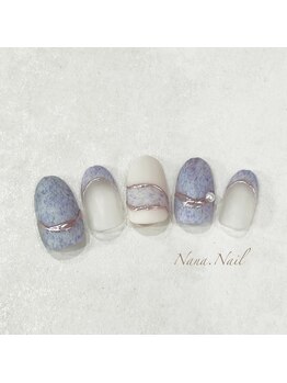 ナナネイル(Nana.Nail)/マーブルネイル