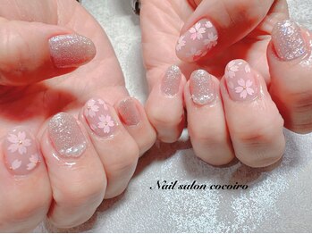 ネイルサロン ココイロ(cocoiro)/桜デザインネイル