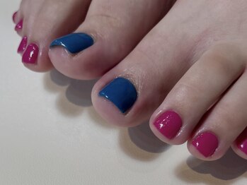 ルカ 原宿(lux)/ピンク × ブルー