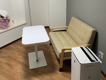 サンキュー鍼灸院整体院/待合です。